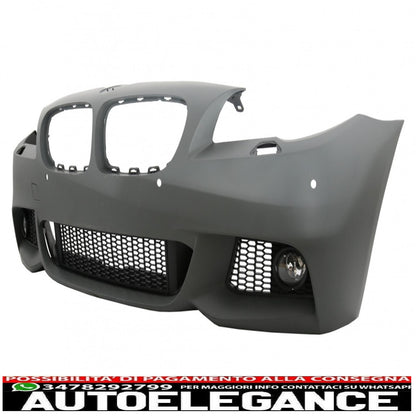 paraurti anteriore adatto per bmw serie 5 f10 f11 (07.2010-2013) non lci berlina touring m-technik design