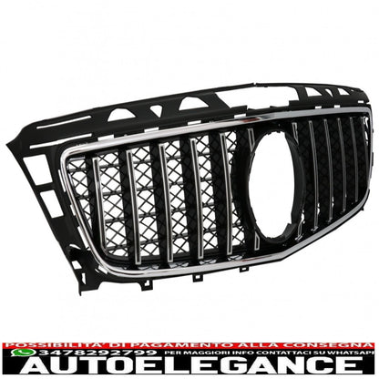 front grille suitable for mercedes cls w218 c118 (2011-2014) x218 shooting Brake (2012-2014) gt-r design panamericana 