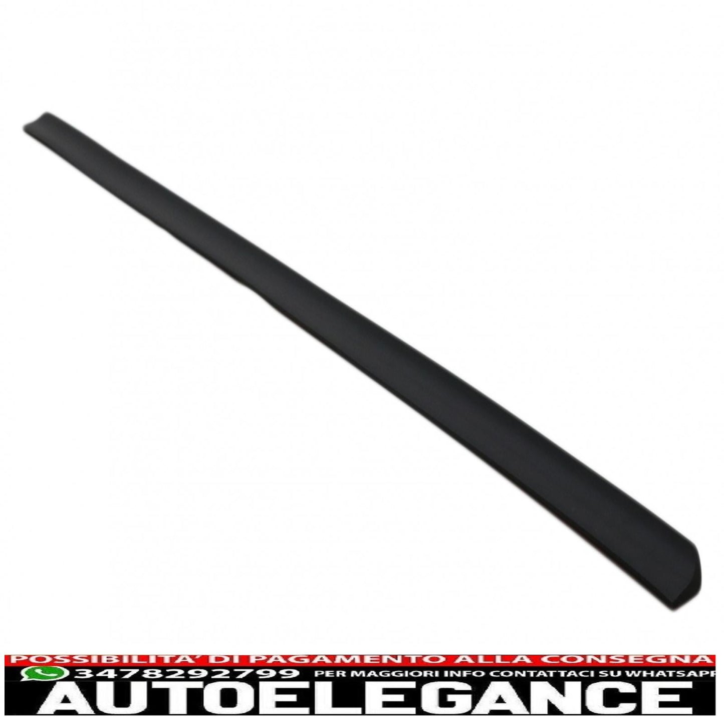 slim trunk spoiler suitable for mercedes e class w210 (1996-2002) sedan black