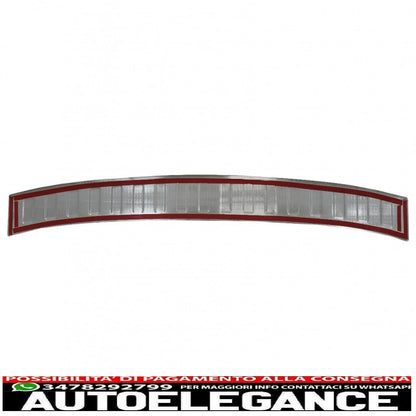 Rear bumper protector door sill step cover aluminum suitable for vw golf 8 sw variant (2020 onwards)