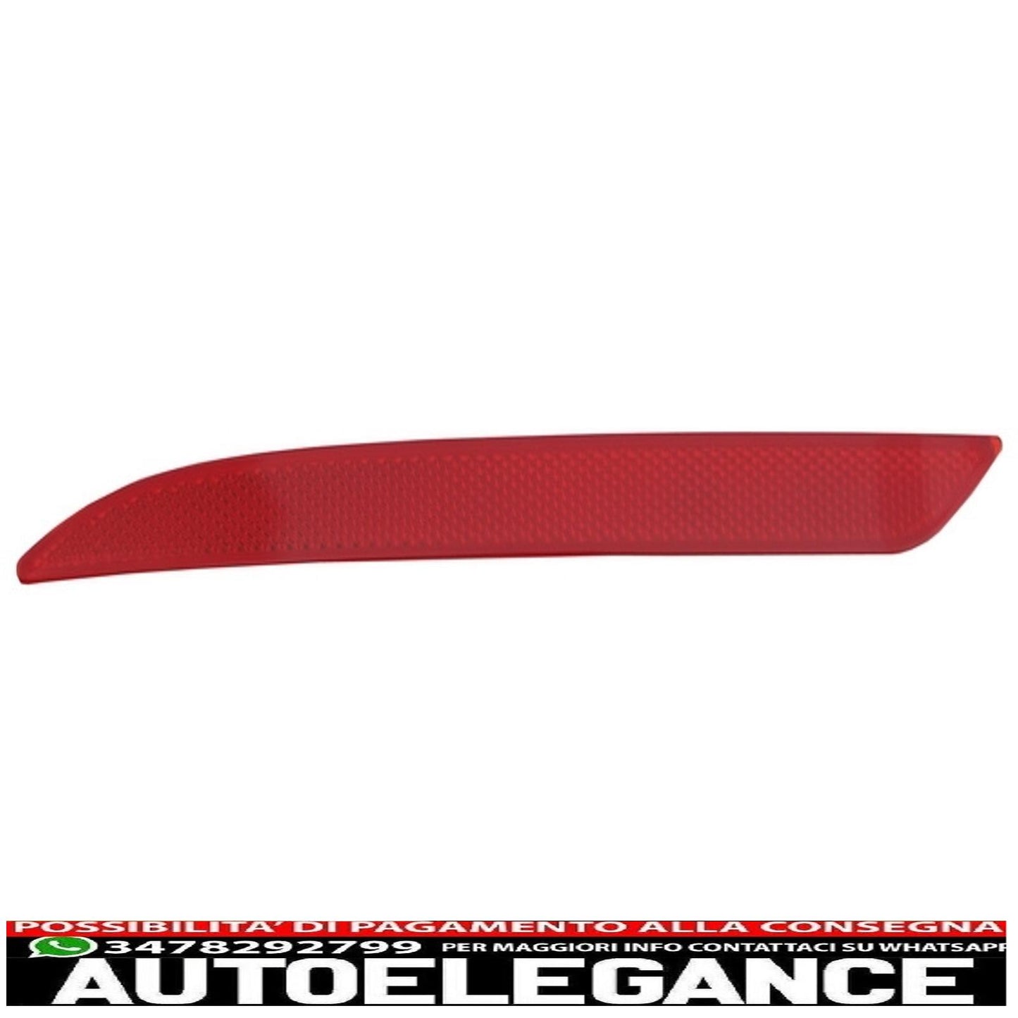 Catarifrangente paraurti posteriore adatto per mercedes classe s w222 gle w166 c292 glc 63 x253 c217 design AUTOELEGANCERICAMBI