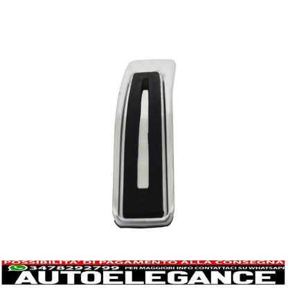 footrest kit suitable for audi a4 b8 (2008-2015) audi a5 (2008-2016) audi q5 (2008-2016) audi a6 (2011-2015) audi a7 (2010-up) porsche macan (2014-up) automatic