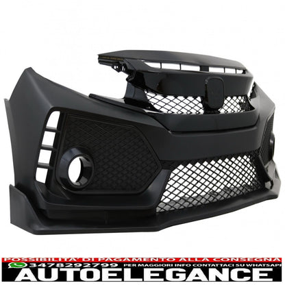 body kit suitable for honda civic mk10 fc fk (2016-up) sedan type r-design 