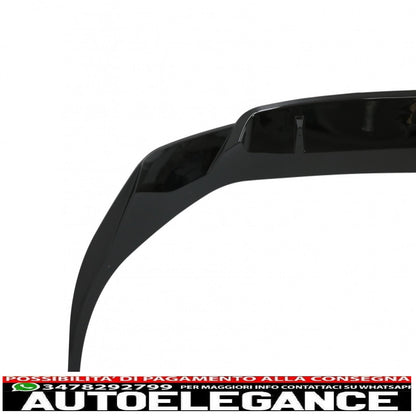 Labbro spoiler paraurti anteriore adatto per BMW Serie 7 G11 G12 LCI M Sport (02.2019-up) Piano Black