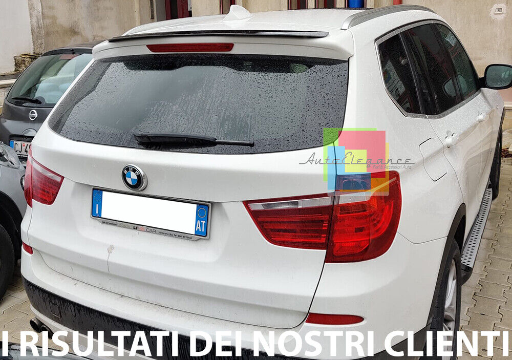 BMW X3 F25 2010-2017 SPOILER POSTERIORE TETTO SPORTIVO ALA AGGIUNTIVA ABS ..- 00 AUTOELEGANCERICAMBI