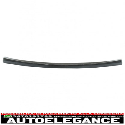 trunk spoiler with side indicator turn signal covers suitable for tesla model s (10.2016-up) real carbon