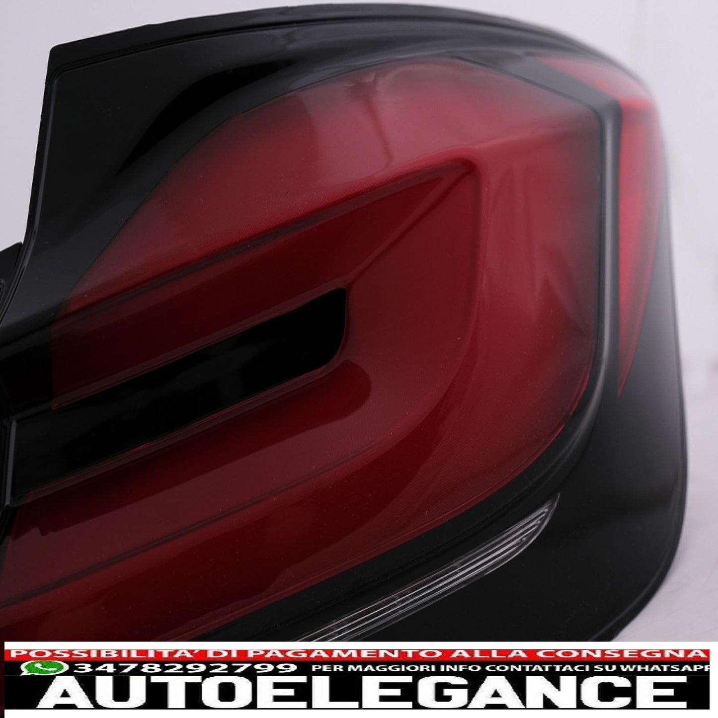 LED taillights suitable for BMW 5 Series F10 (2011-2017) with dynamic sequential cornering lights updated to LCI G30 design