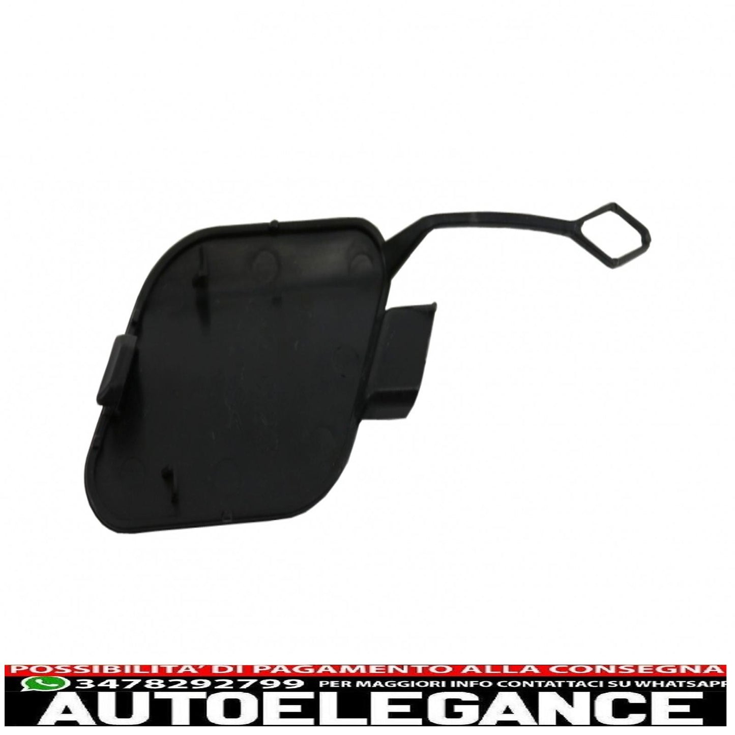 copertura gancio traino adatta per mercedes classe s w222 (2013-06.2017) solo per paraurti posteriore design s63 / s65 AUTOELEGANCERICAMBI