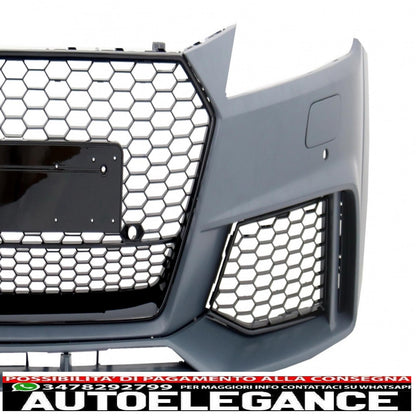 Paraurti anteriore adatto per audi tt 8s mk3 (2014-up) design rs