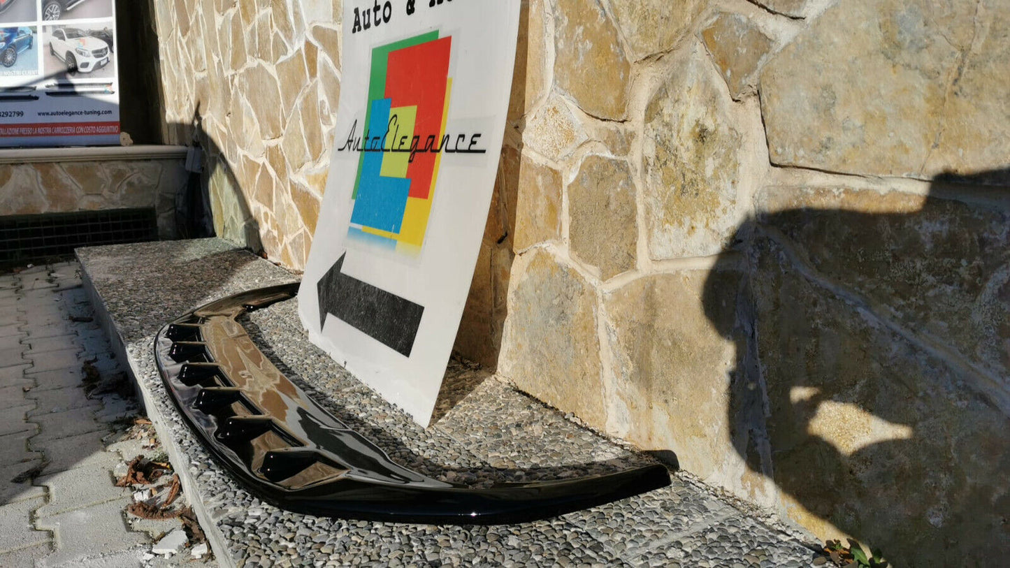 SPLITTER ADATTO PER VW GOLF 8 STANDARD LOOK NERO LUCIDO V1 DESIGN SPORTIVO