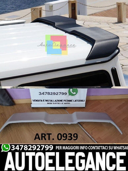 REAR ROOF SPOILER MERCEDES G W463 AMG WING B DESIGN 0939