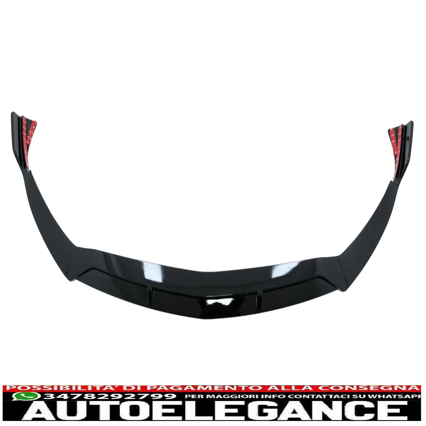 Front Bumper Spoiler Lip Fit For Mercedes A Class W177 V177 (2018-up) Piano Black