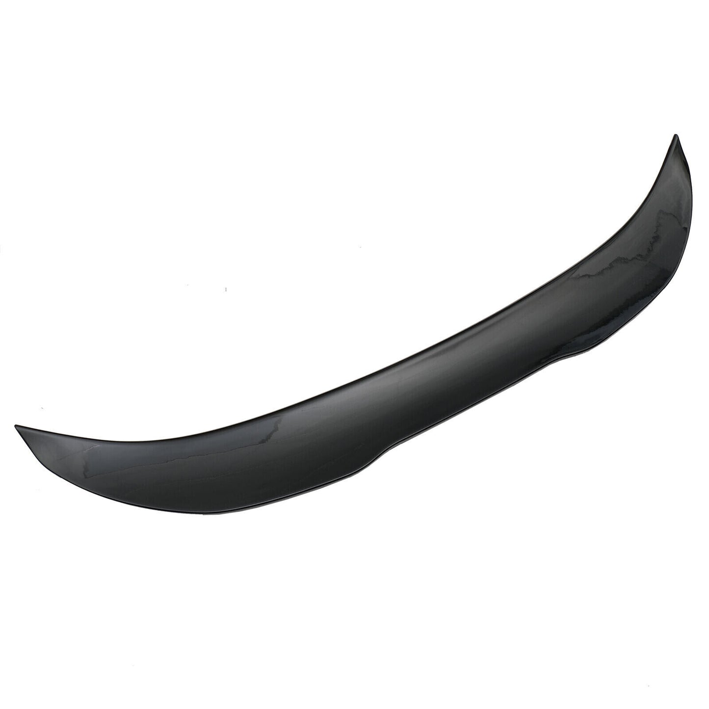 REAR SPOILER FOR BMW 5 SERIES F10 SEDAN GLOSS BLACK HOOD M5 HIGH ABS .-