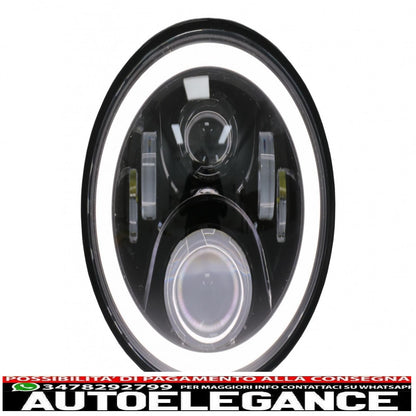 faro del motociclo a led adatto per honda cb250 cb400 cb500 cb1300 hornet 250 hornet 600 hornet 900 vtr250 vtec400 75w 7 pollici ip67 h4