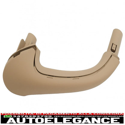 set of front interior door handles suitable for mercedes c class w203 s203 (2000-2007) beige