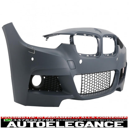 kit carrozzeria completo con diffusore uscita sinistra adatto per bmw serie 3 f30 (2011-2019) design m-performance