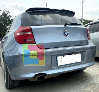 BMW SERIE 1 E87 E81 04-11 SPOILER POSTERIORE TETTO AGGIUNTIVA ALA NERO LUCIDO AUTOELEGANCERICAMBI