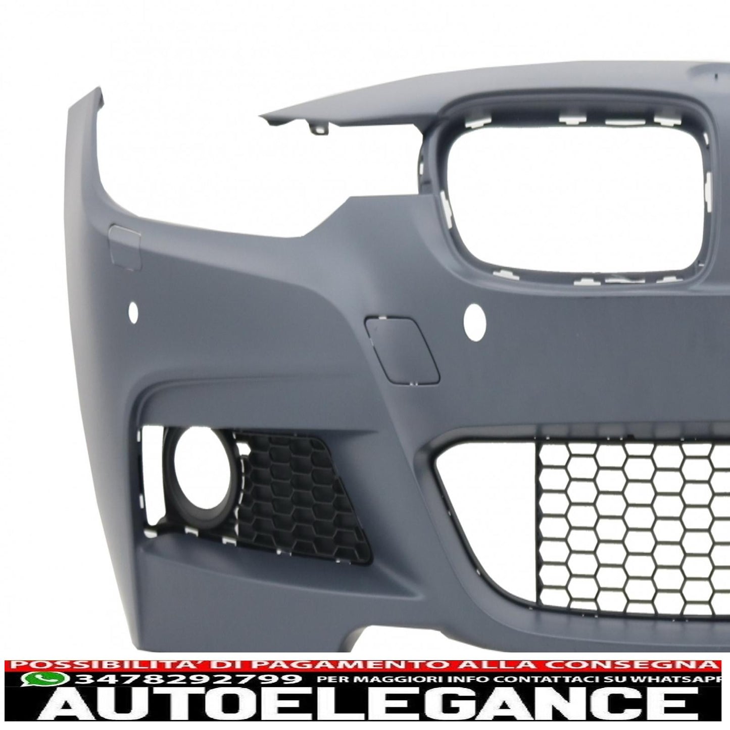 complete body kit suitable for bmw 3 series f31 (2011-2019) touring m-technik design with fog lamps