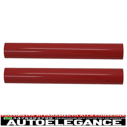 set ornaments v-brace grill strips inserts trim suitable for bmw series 1 2 3 4 5 6 7 red 