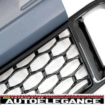 Griglia inferiore paraurti anteriore adatta per Land Range Rover Vogue III L322 (2010-2012) design autobiografia edizione nera