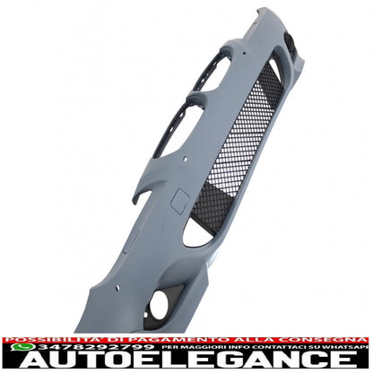 paraurti anteriore adatto per bmw serie 5 e60 e61 (2007-2010) design m-technik senza fendinebbia