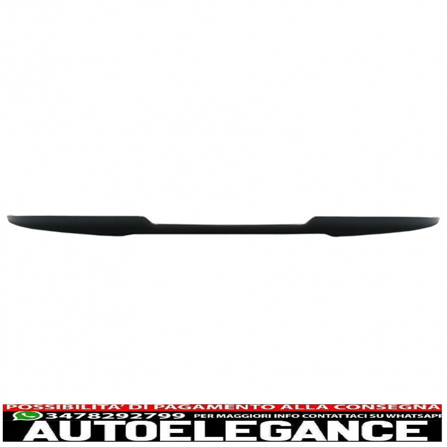 spoiler bagagliaio adatto per bmw serie 3 f30 f80 m3 berlina (2011-2019) pianoforte nero