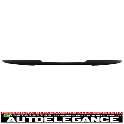 spoiler bagagliaio adatto per bmw serie 3 f30 f80 m3 berlina (2011-2019) pianoforte nero