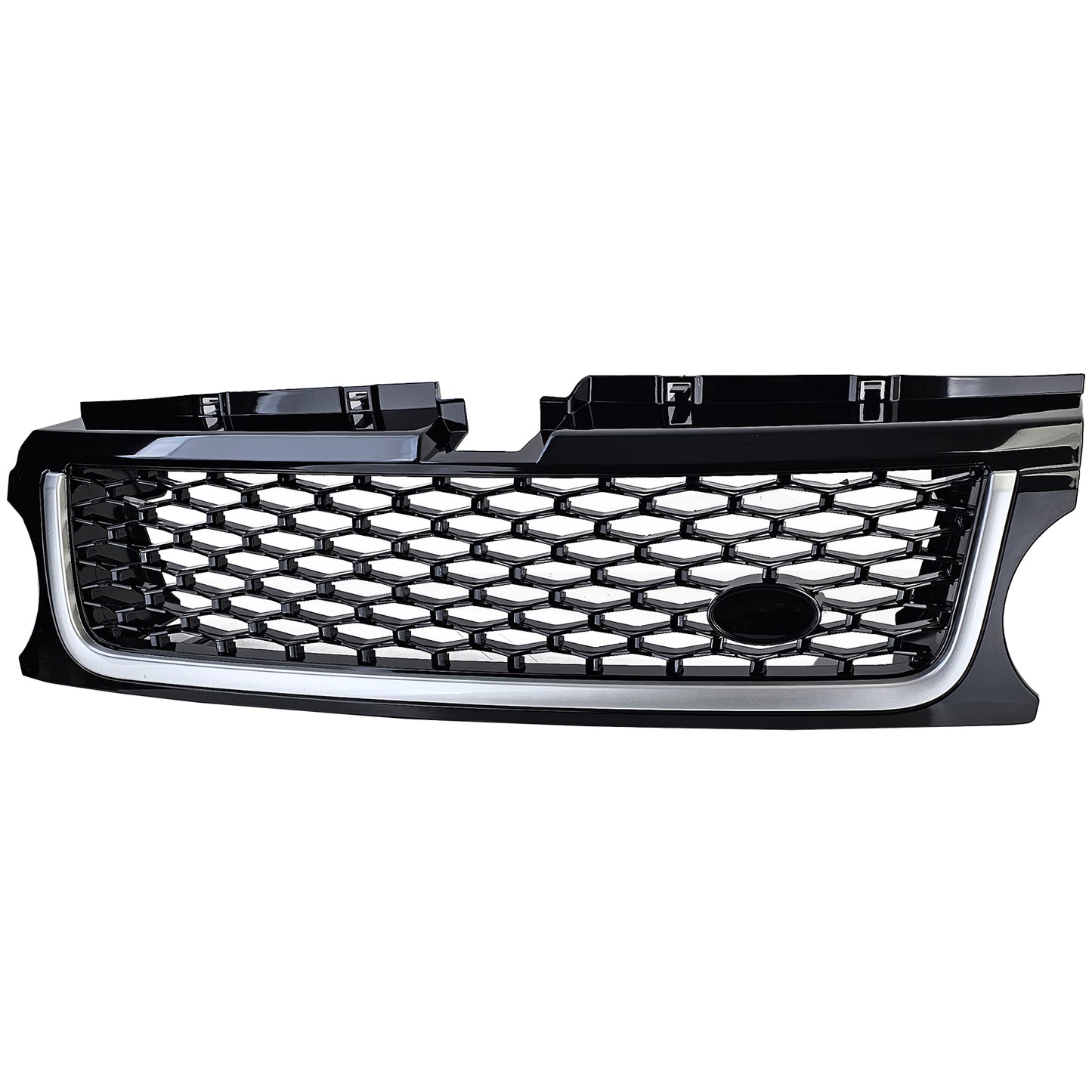 GRILLE SUITABLE FOR RANGE ROVER SPORT L320 2010-2013 GLOSS BLACK LOOK - SATIN