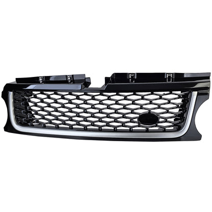 GRILLE SUITABLE FOR RANGE ROVER SPORT L320 2010-2013 GLOSS BLACK LOOK - SATIN