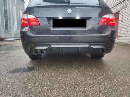DIFFUSER SUITABLE FOR BMW 5 SERIES E60 E61 MSPORT 2003-2010 LOOK TUNING 2SX