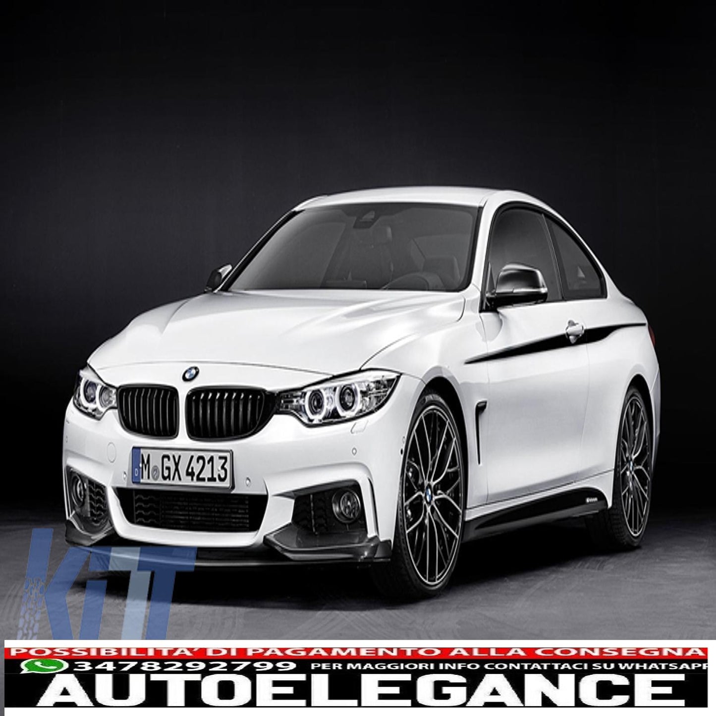 complete body kit suitable for bmw 4 series f32 f33 (2013-up) m-technik design coupe cabrio grand coupe 