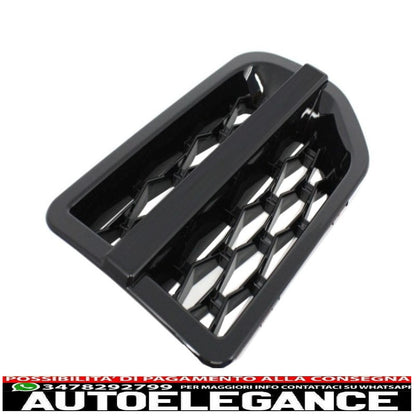 side air intake suitable for land rover discovery iii l319 (2006-2009) hawke autobiography design black 