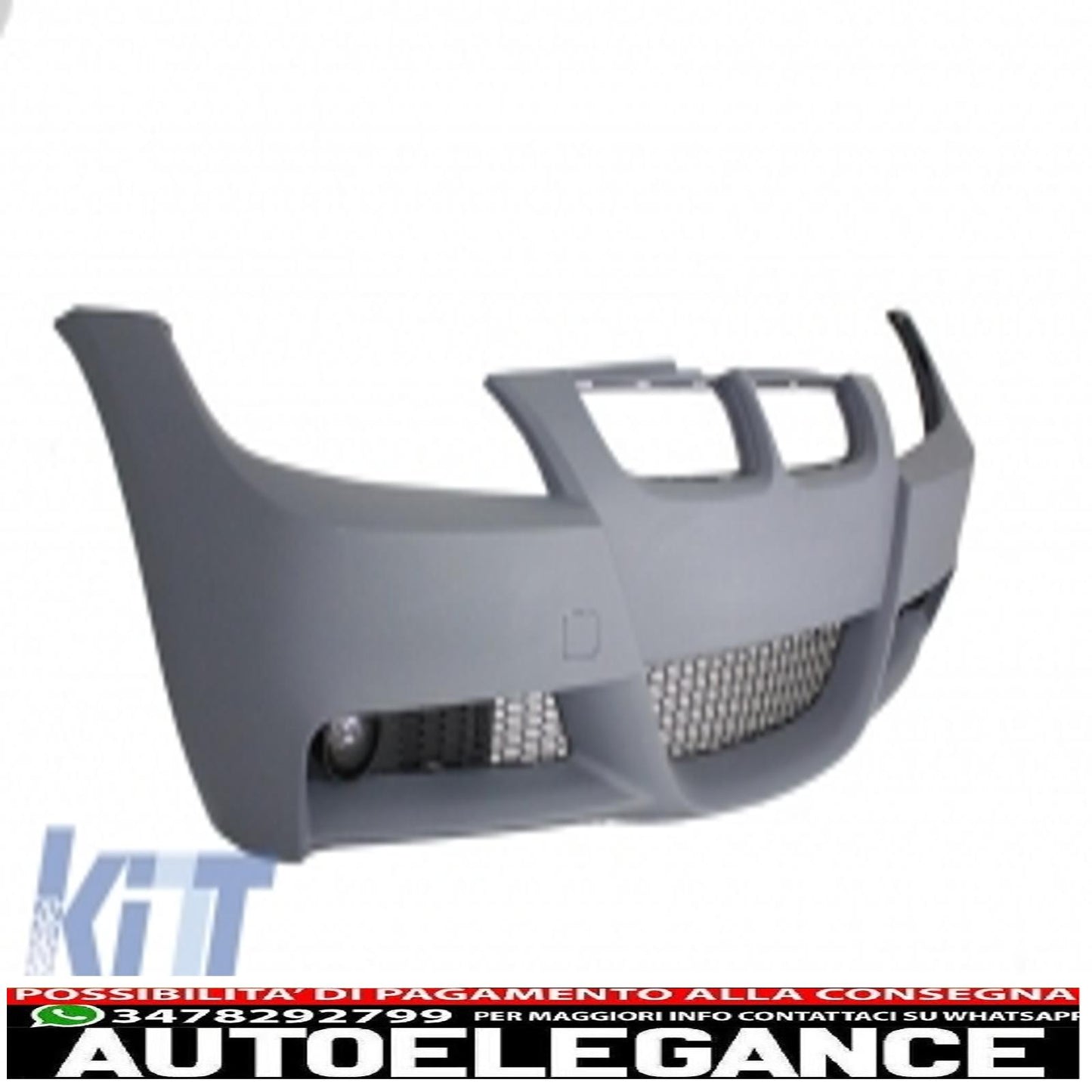 body kit suitable for bmw 3 series touring e91 (2005-2008) m-technik design with m-power exhaust silencer 