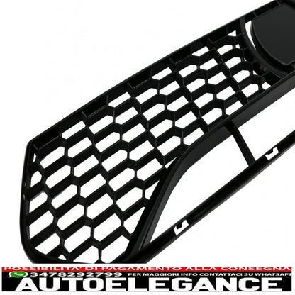 lower center grille fit for bmw 5 series g30 g31 limousine touring (2017-2019) m5 bumper for acc
