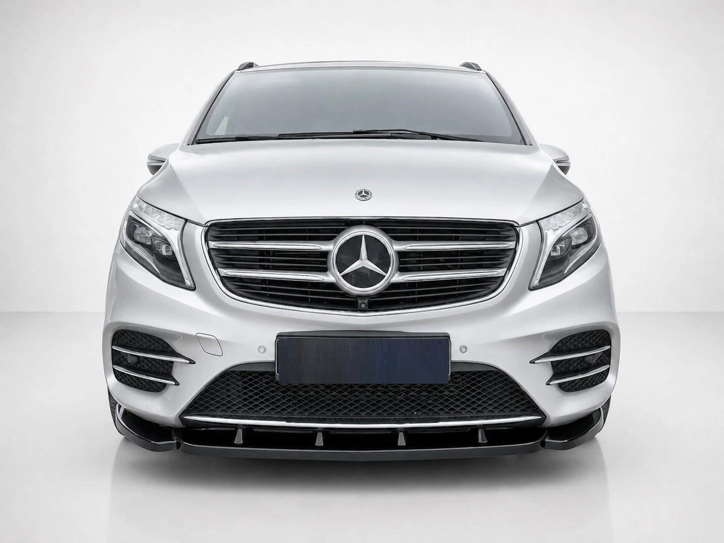 👉Splitter Anteriore Mercedes Classe V AMG-Line W447 14-24 Nero Lucido👈