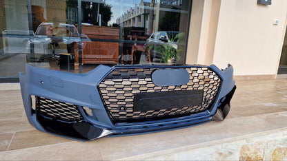 PARAURTI ANTERIORE ADATTO PER AUDI A5 F5 2016-2019 LOOK RS5 DESIGN SPORTIVO