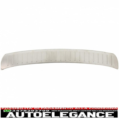 kit protezione paraurti posteriore battitacco pedana copertura in alluminio adatto per bmw x1 e84 lci (2012-2014)