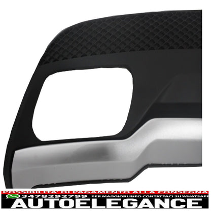 Rear Diffuser and Exhaust Tips Package Suitable for Mercedes A-Class W176 (2012-2018) Sport Pack 