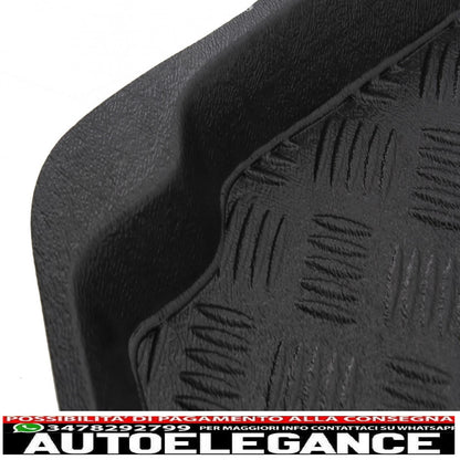 Tappetino per bagagliaio senza antiscivolo adatto alla versione Ford Focus IV Hatchback (2018-) con ruota di scorta normale