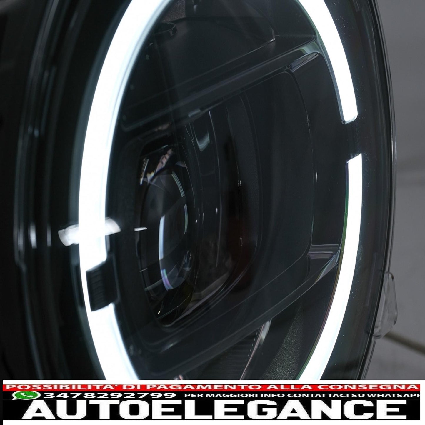 Conversione del kit carrozzeria nuovo stile g63 2018 adatto per mercedes classe g w463 (2008-2017) b-look AUTOELEGANCERICAMBI