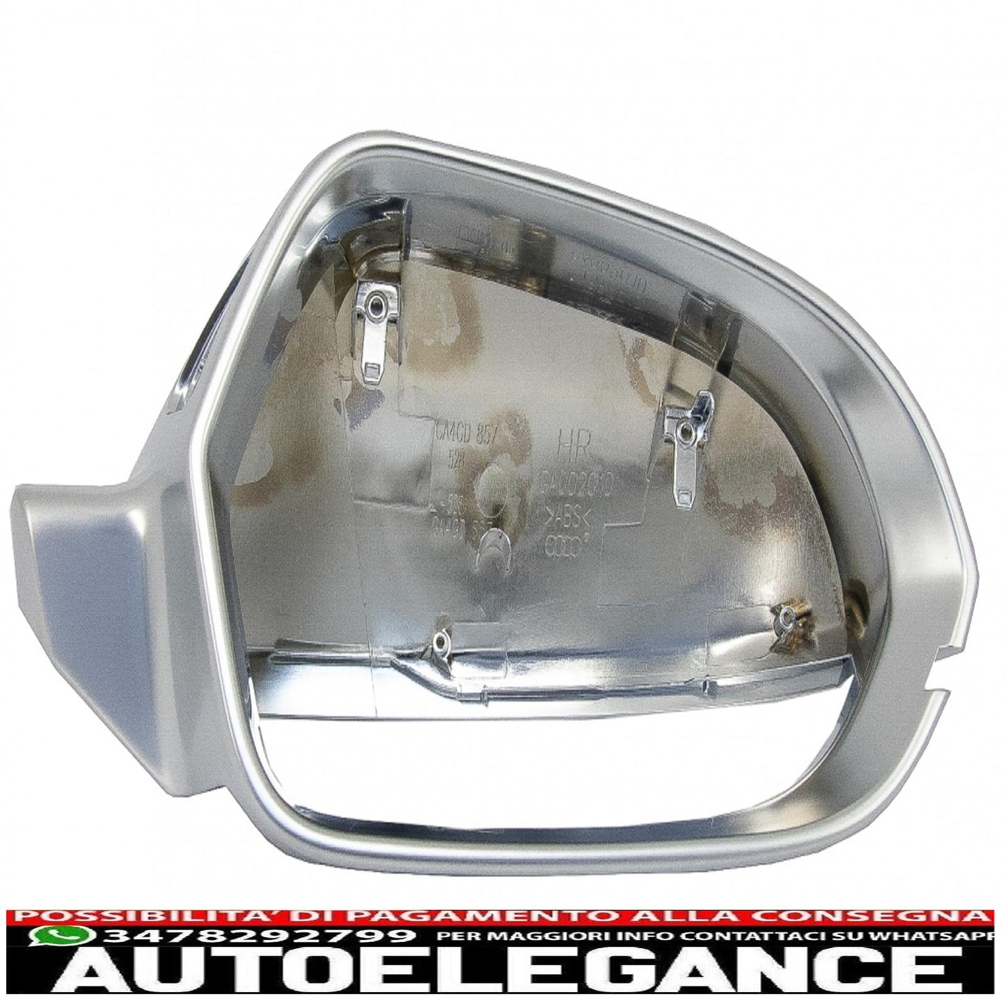 Custodia completa copri specchietti adatta per audi a6 4g c7 (2011-2018) limousine avant estinzione alluminio design rs6 con assistenza laterale AUTOELEGANCERICAMBI