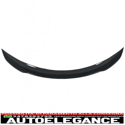 Trunk Spoiler Suitable for Mercedes A-Class Sedan V177 (2018-up) A45 Piano Black Design 
