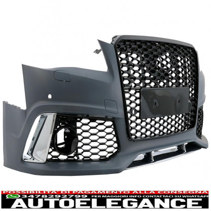 Paraurti anteriore adatto per audi a8 d4 4h (2010-2013) rs design