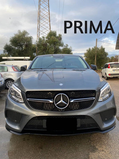 GRIGLIA ADATTA PER MERCEDES GLE COUPE C292 (2015-2018) LOOK CROMATA
