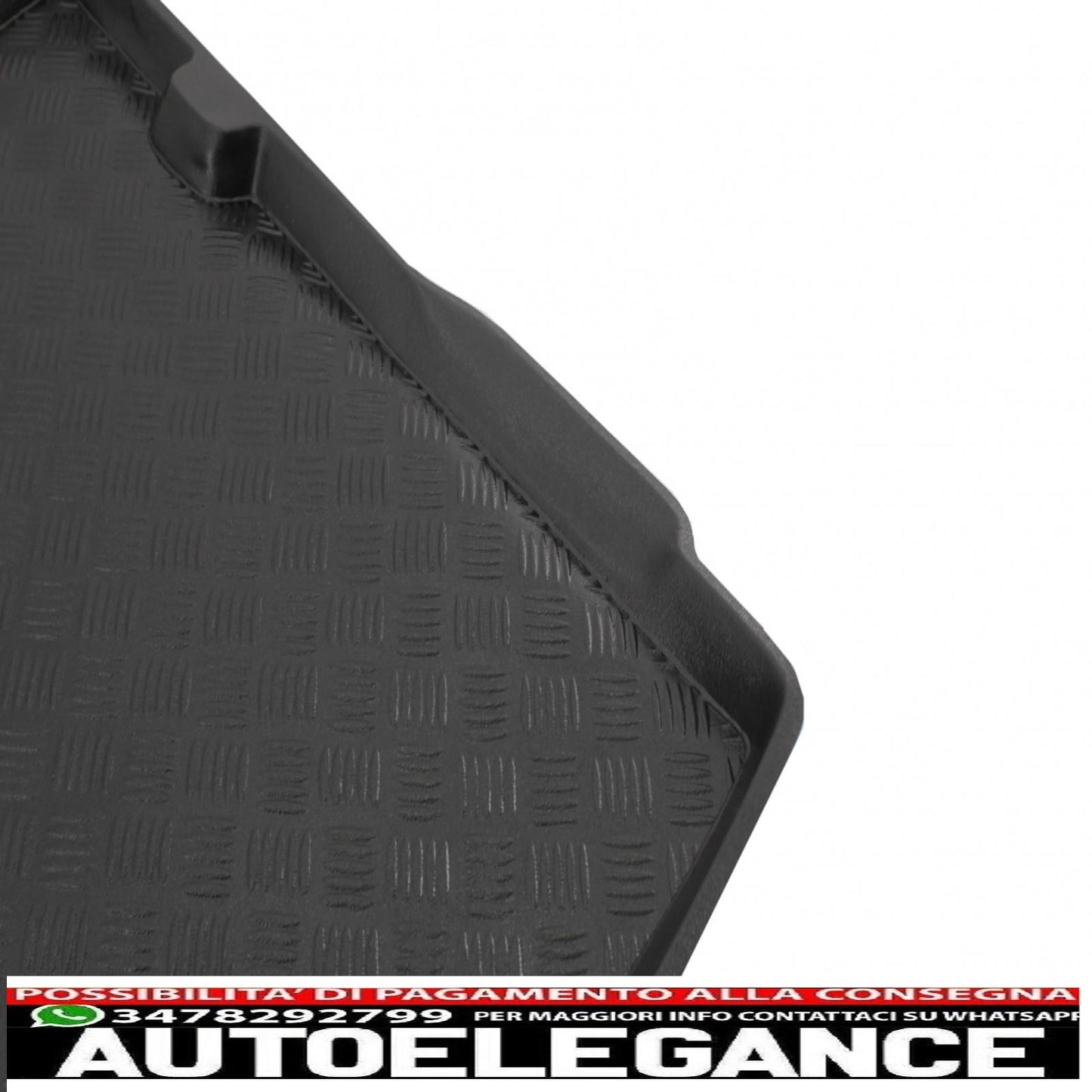 Non-slip boot mat / suitable for Dacia Duster 4x4 ii 2018 - 