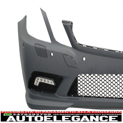 Paraurti anteriore adatto per mercedes classe e c207 w207 a207 (2009-2012) coupe cabrio sport line design