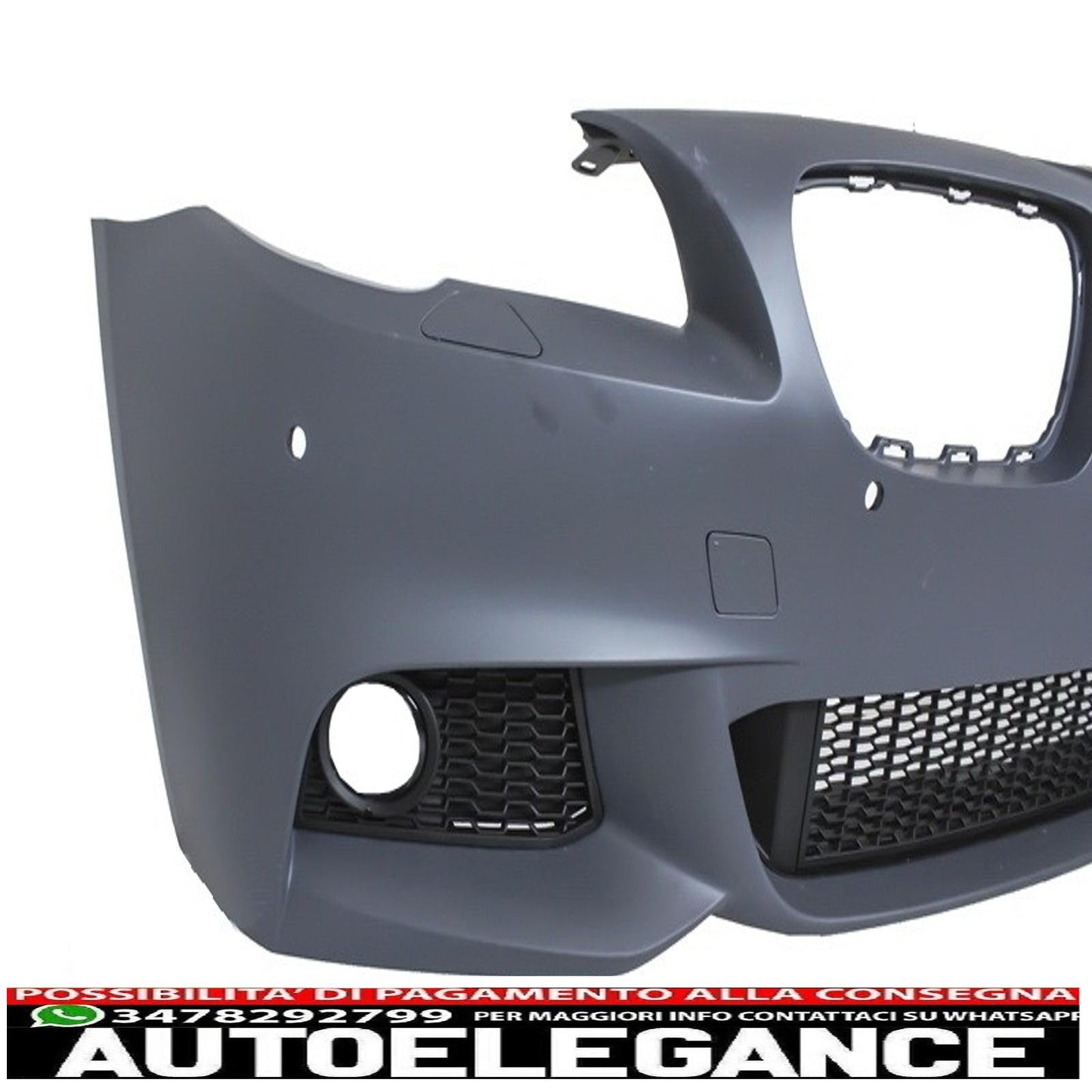 complete body kit suitable for bmw f11 5 series touring (station wagon, estate, avant) (2011-up) m-technik design with m-power exhaust silencer
