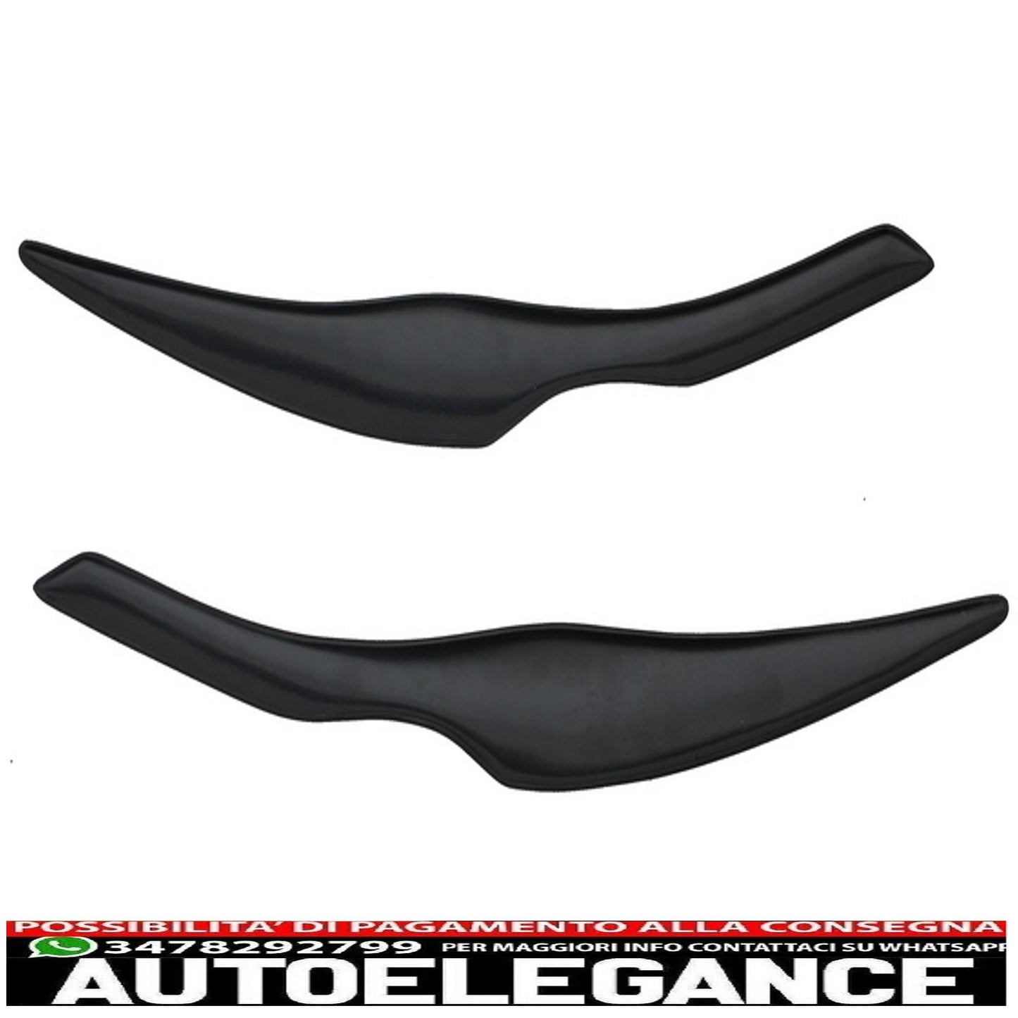 headlights eyebrows suitable for bmw 3 series e90 e91 (2004-2012)