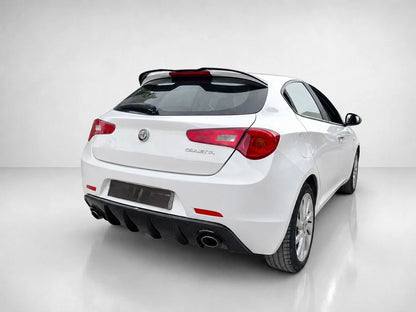 👉Diffusore Posteriore Doppio Scarico Alfa Romeo Giulietta ABS Nero Lucido👈