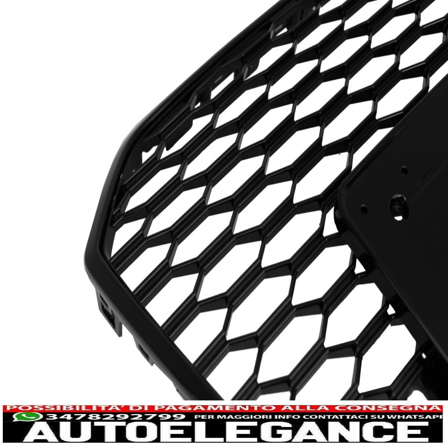 griglia anteriore adatta per audi a6 c7 4g facelift (2015-2018) design rs6
